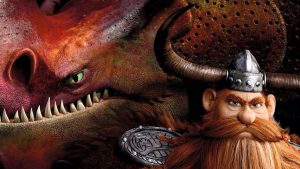 Skullcrusher and Stoick, from HTTYD2