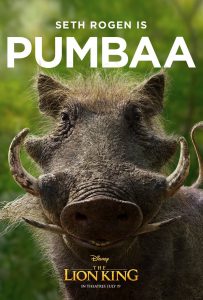 Realistic 2019 version of Pumbaa