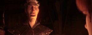 Grimmel inside Hiccup's home