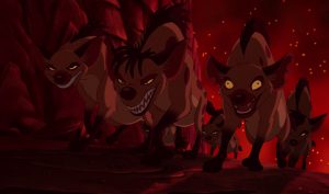 Hyenas from "The Lion King"