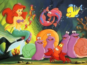 The Little Mermaid movie scene
