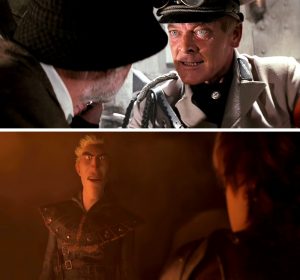 Screenshot from Indiana Jones and the Last Crusade, and How to Train Your Dragon: The Hidden World
